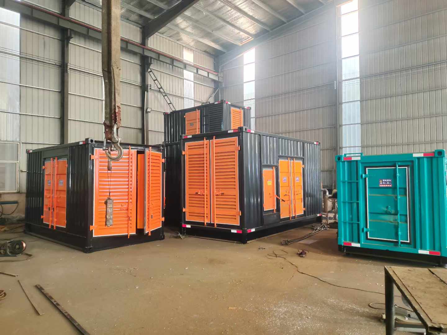 青秀500kw柴油发电机组可以带动多少功率设备？